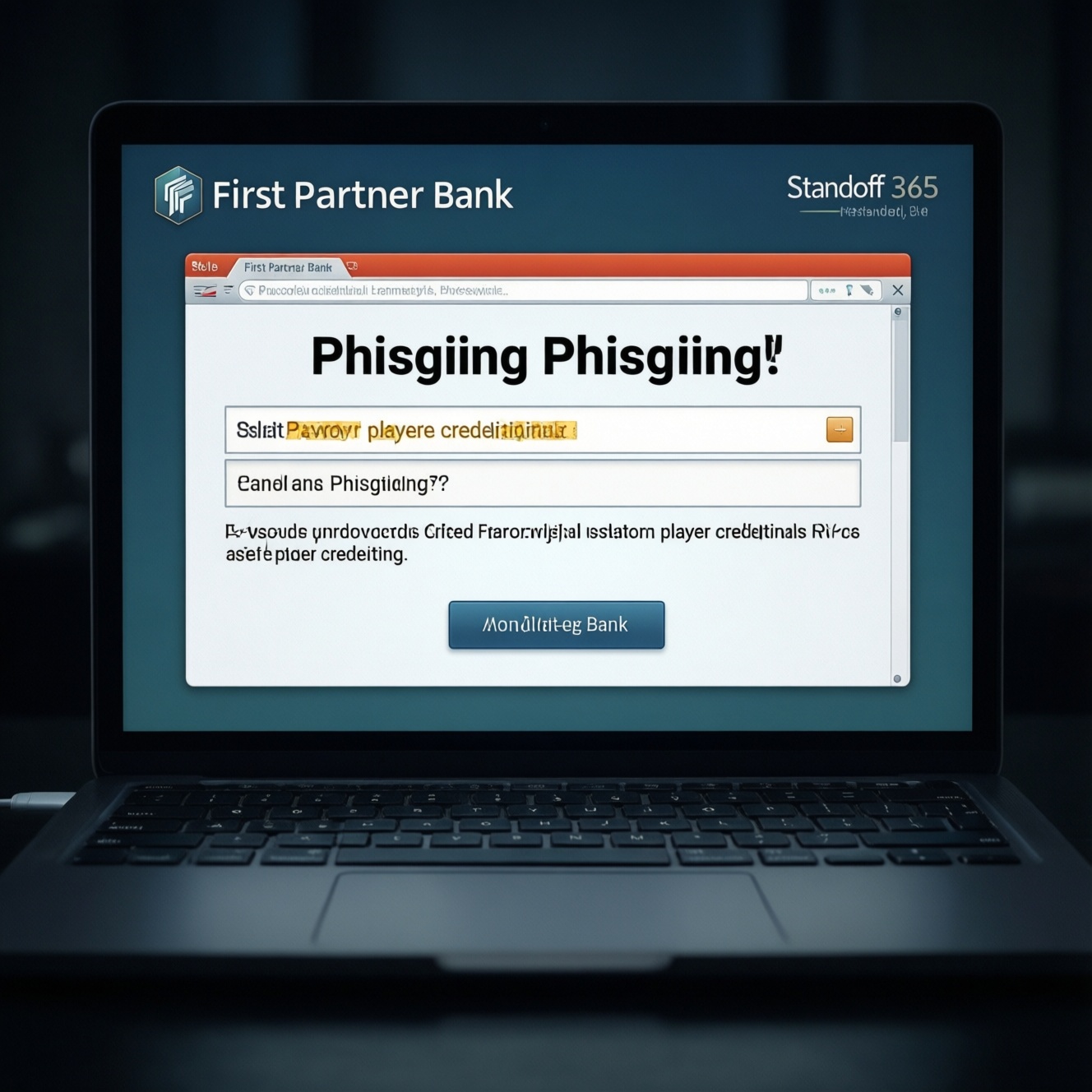 Подмена страницы first partner bank в standoff 365: как распознать фишинг Подмена страницы first partner bank в standoff 365: как распознать фишинг